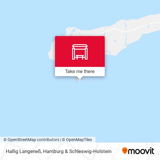 Карта Hallig Langeneß