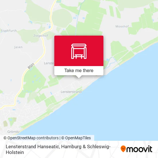 Карта Lensterstrand Hanseatic
