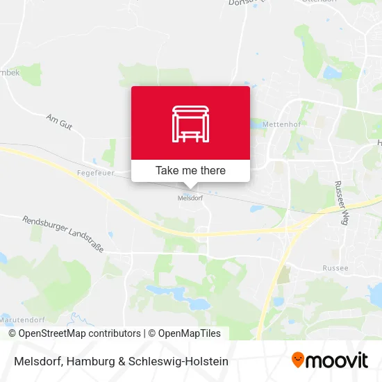 Карта Melsdorf