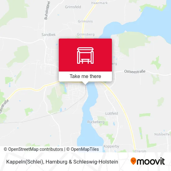 Карта Kappeln(Schlei)
