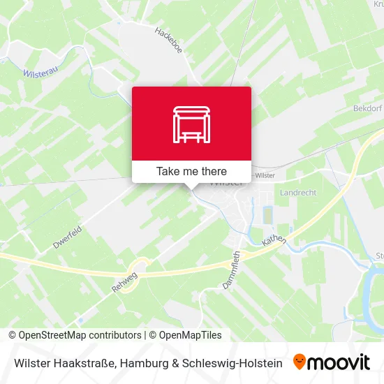 Карта Wilster Haakstraße
