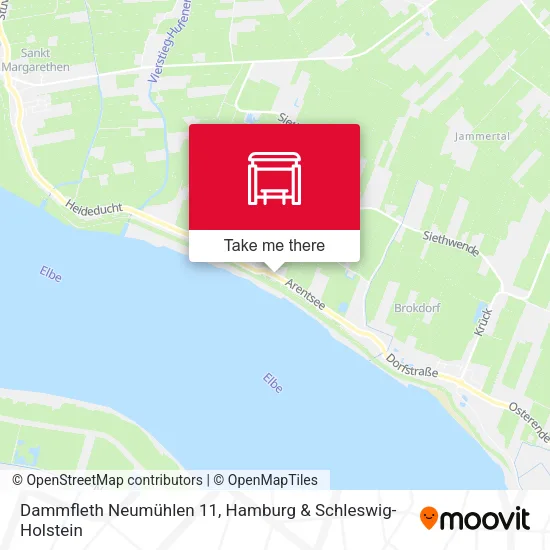 Карта Dammfleth Neumühlen 11