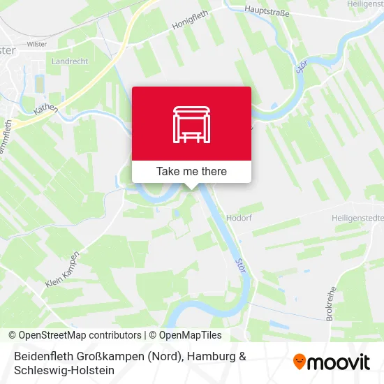 Карта Beidenfleth Großkampen (Nord)