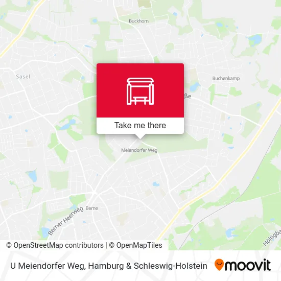 Карта U Meiendorfer Weg