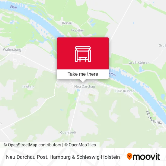 Карта Neu Darchau Post