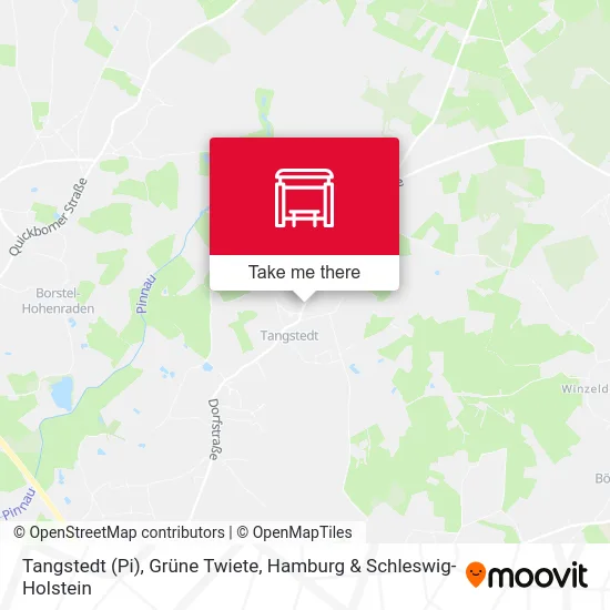 Карта Tangstedt (Pi), Grüne Twiete