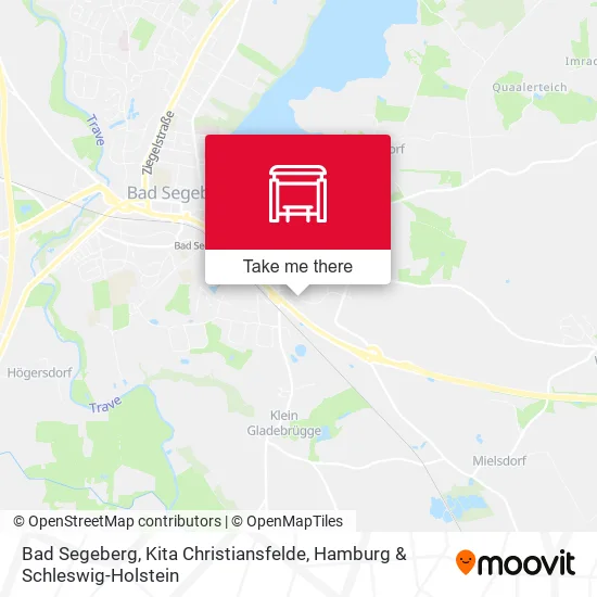 Карта Bad Segeberg, Kita Christiansfelde
