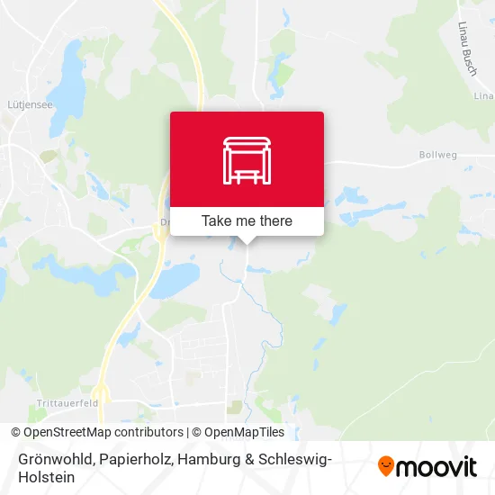 Карта Grönwohld, Papierholz