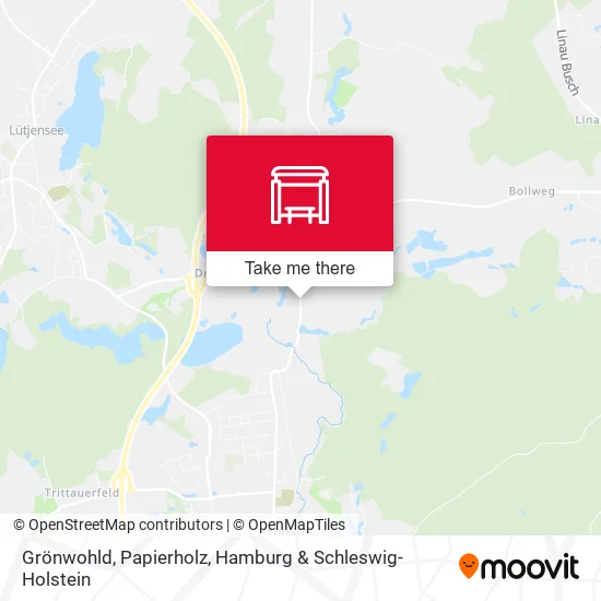 Карта Grönwohld, Papierholz