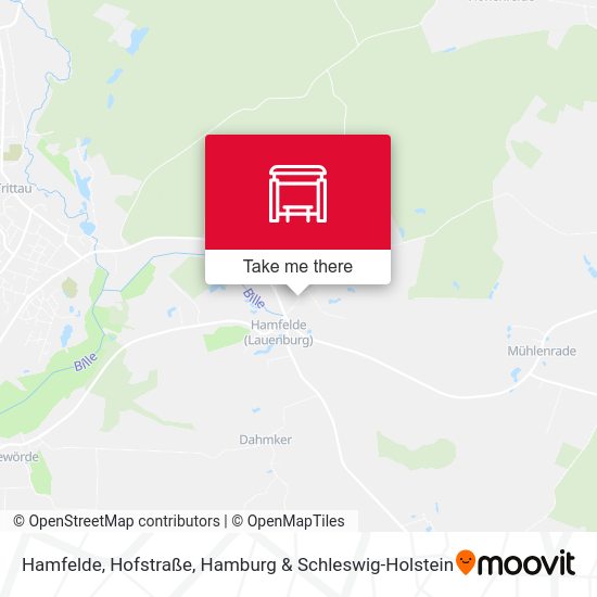 Hamfelde, Hofstraße map