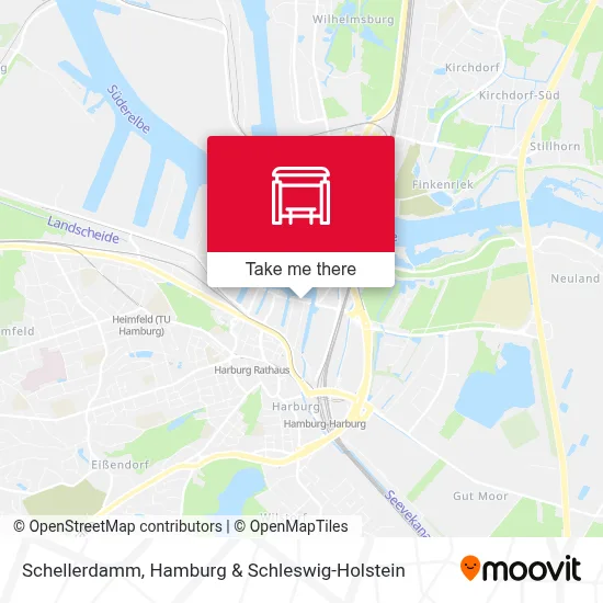 Schellerdamm map