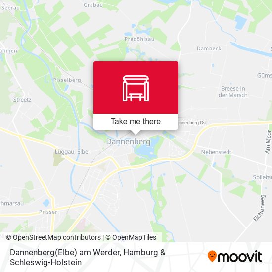 Dannenberg(Elbe) am Werder map