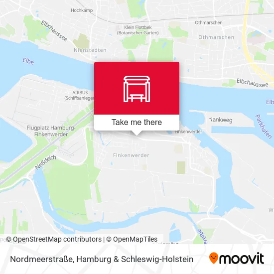 Карта Nordmeerstraße