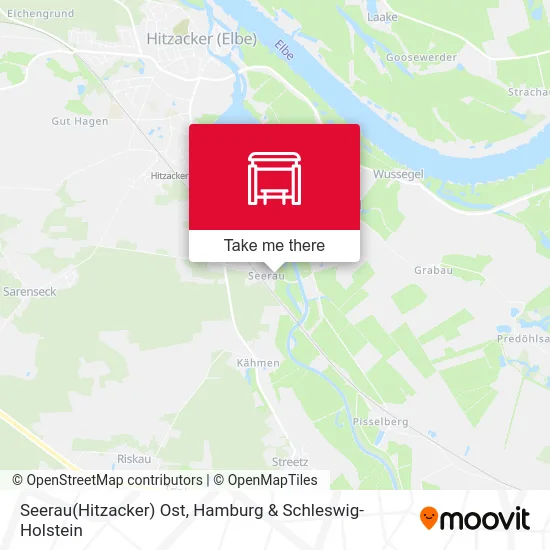 Карта Seerau(Hitzacker) Ost