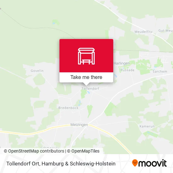 Карта Tollendorf Ort