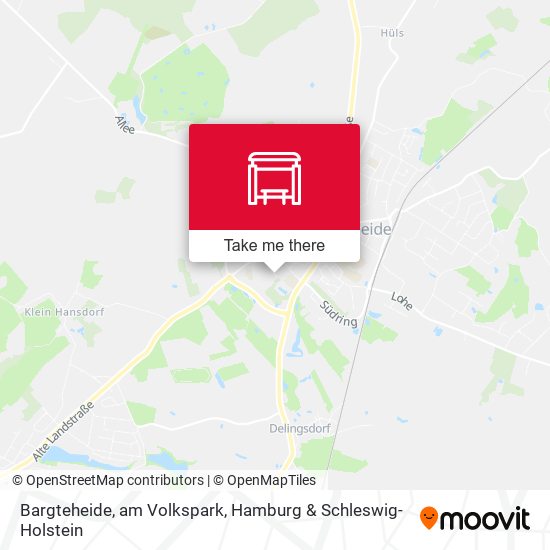 Bargteheide, am Volkspark map