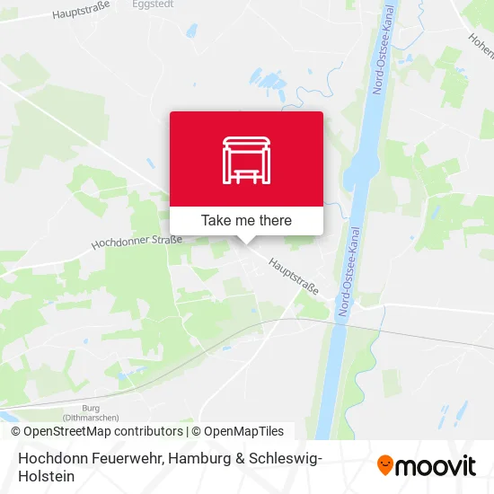 Карта Hochdonn Feuerwehr