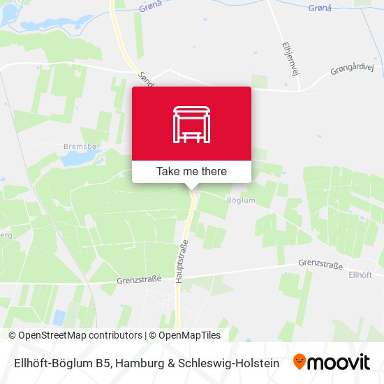 Ellhöft-Böglum B5 map