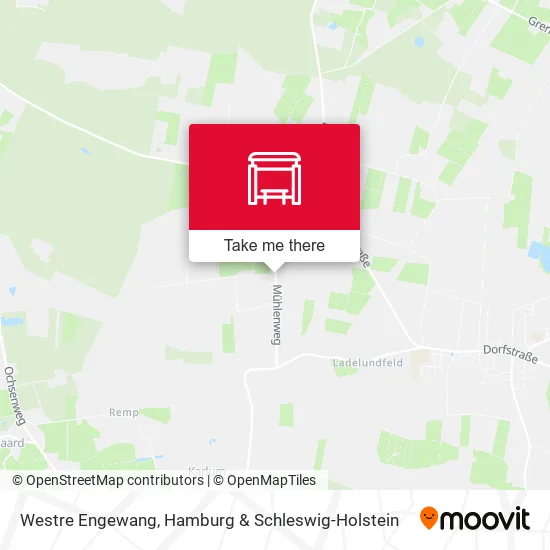 Карта Westre Engewang