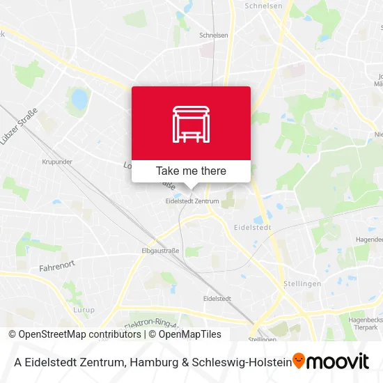 Карта A Eidelstedt Zentrum