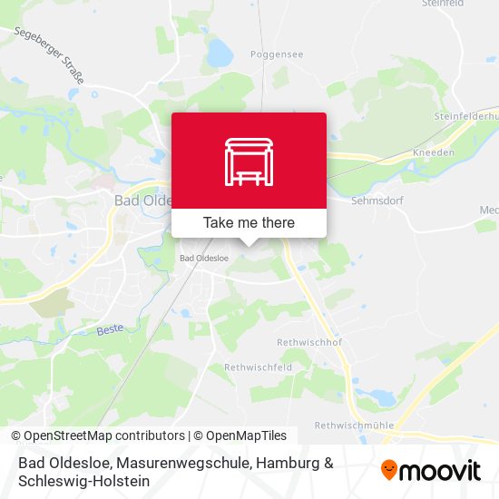 Bad Oldesloe, Masurenwegschule map