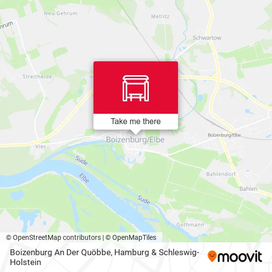 Карта Boizenburg  An Der Quöbbe