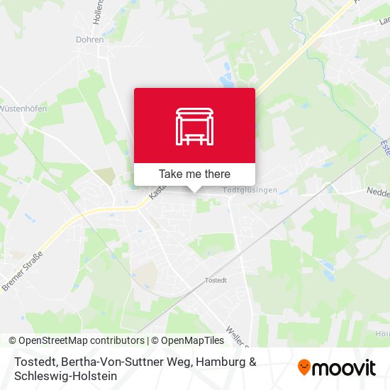 Tostedt, Bertha-Von-Suttner Weg map