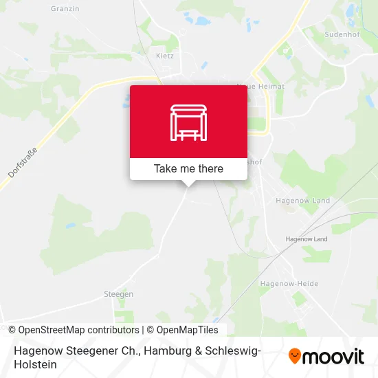 Hagenow Steegener Ch. map