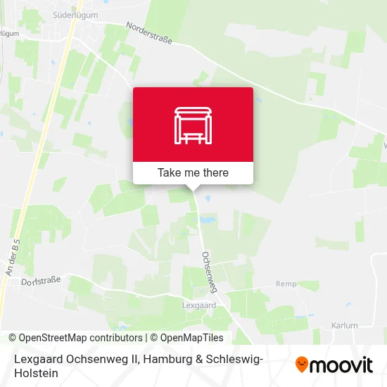 Lexgaard Ochsenweg II map