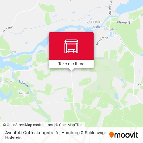 Карта Aventoft Gotteskoogstraße