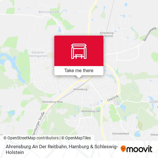 Ahrensburg An Der Reitbahn map