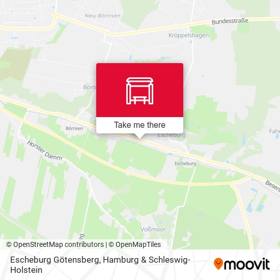 Escheburg Götensberg map