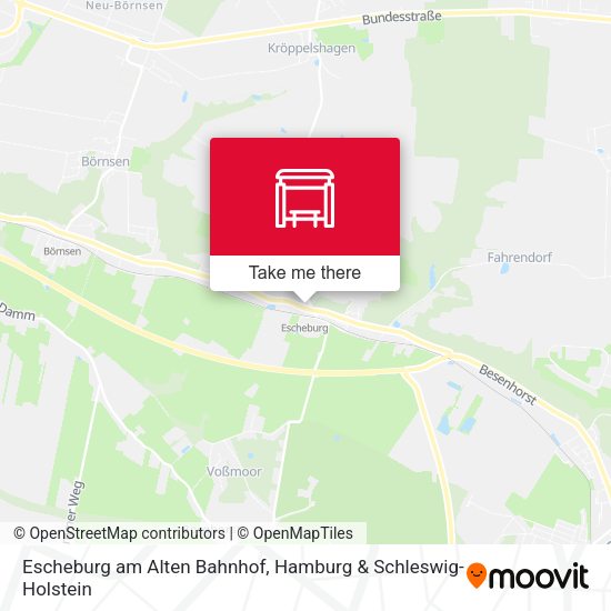 Escheburg am Alten Bahnhof map