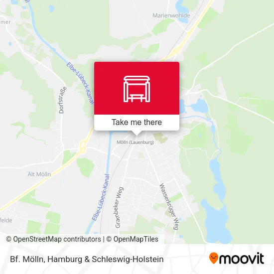 Карта Bf. Mölln