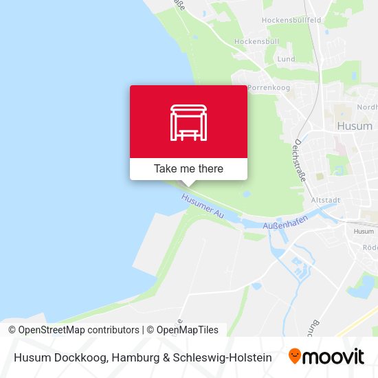 Husum Dockkoog map