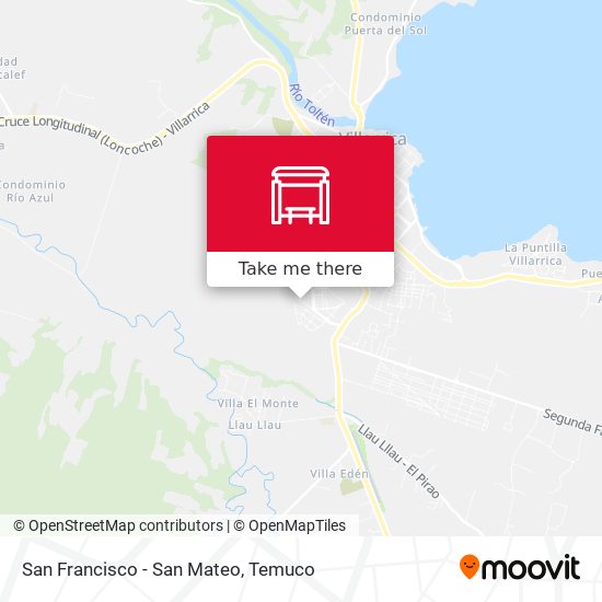 San Francisco - San Mateo map