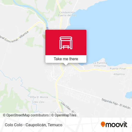 Mapa de Colo Colo - Caupolicán