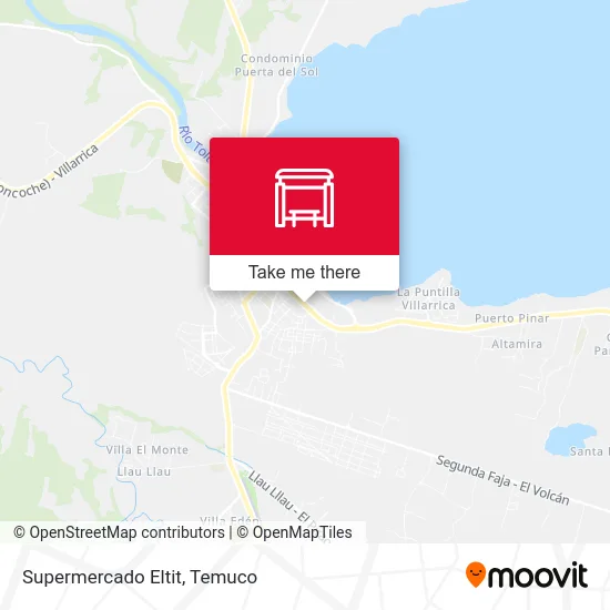 Supermercado Eltit map