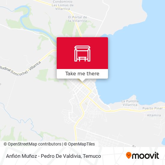 Mapa de Anfión Muñoz - Pedro De Valdivia