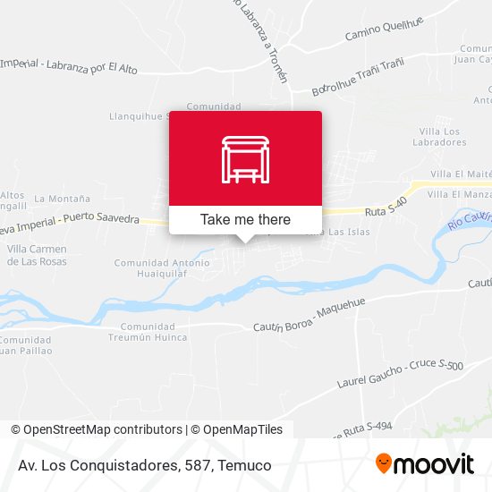 Mapa de Av. Los Conquistadores, 587