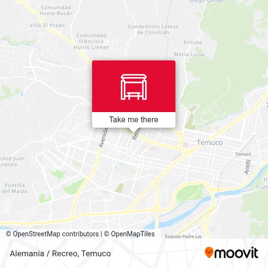 Alemania / Recreo map