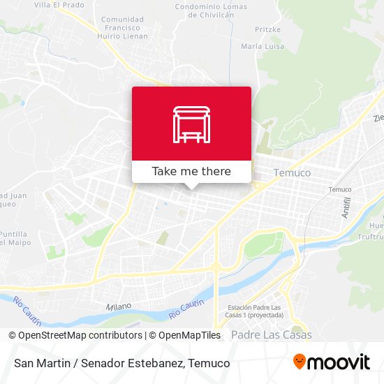 San Martin / Senador Estebanez map