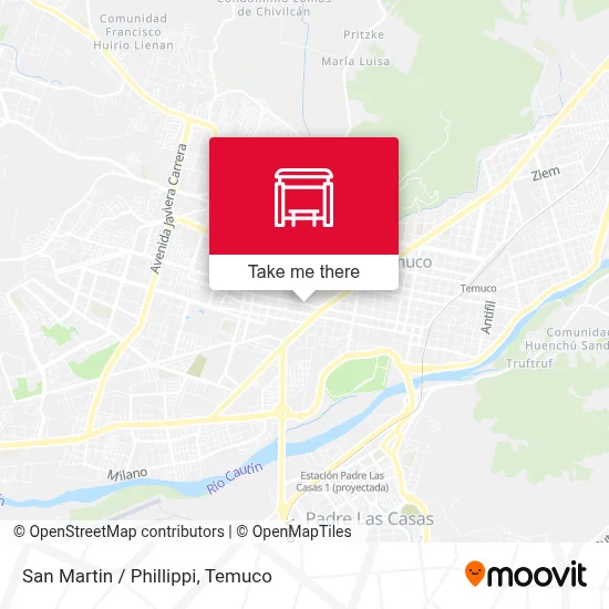 San Martin / Phillippi map