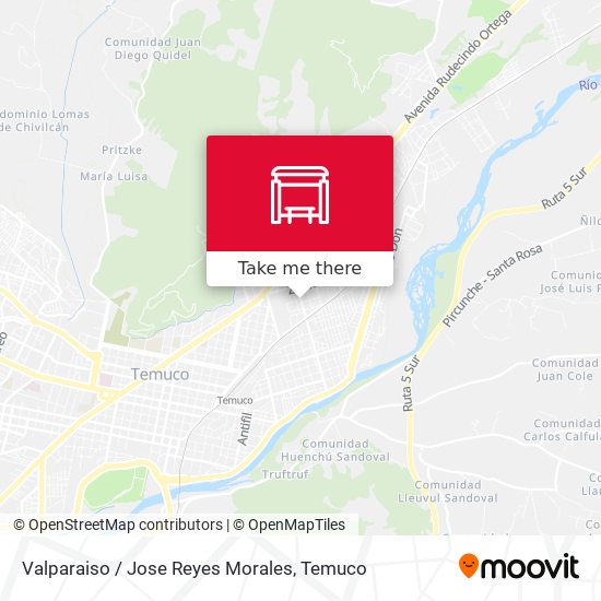 Mapa de Valparaiso / Jose Reyes Morales