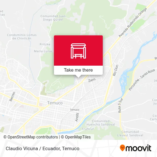 Claudio Vicuna / Ecuador map