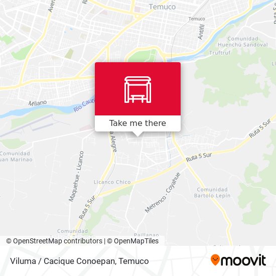 Mapa de Viluma / Cacique Conoepan