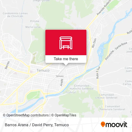 Barros Arana / David Perry map