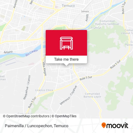 Mapa de Paimenilla / Luncopechon