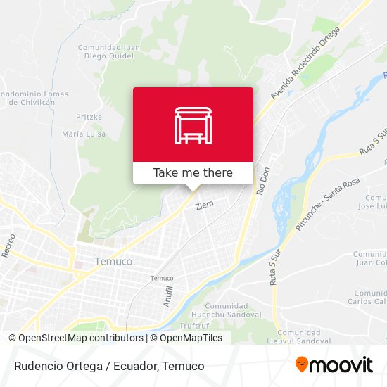 Mapa de Rudencio Ortega / Ecuador