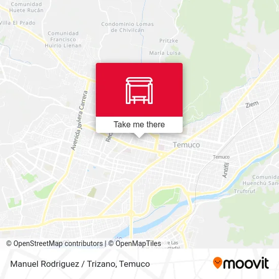 Manuel Rodriguez / Trizano map